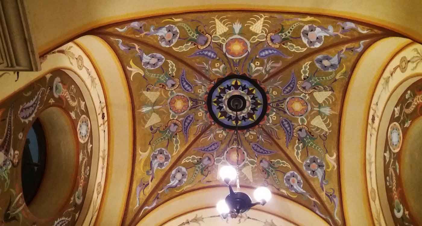 Particolare Interno della Sinagoga di Verona