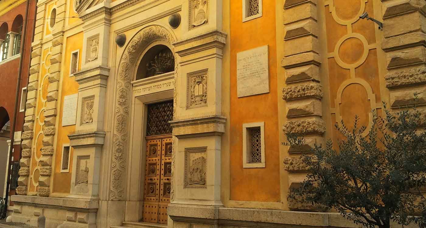 Esterno della Sinagoga di Verona